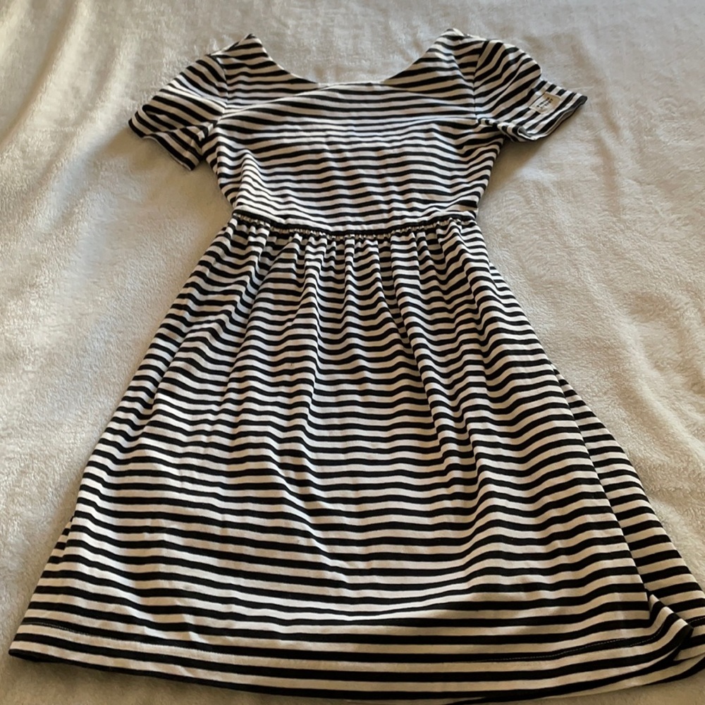 Kate Spade Broome Street striped cotton dress